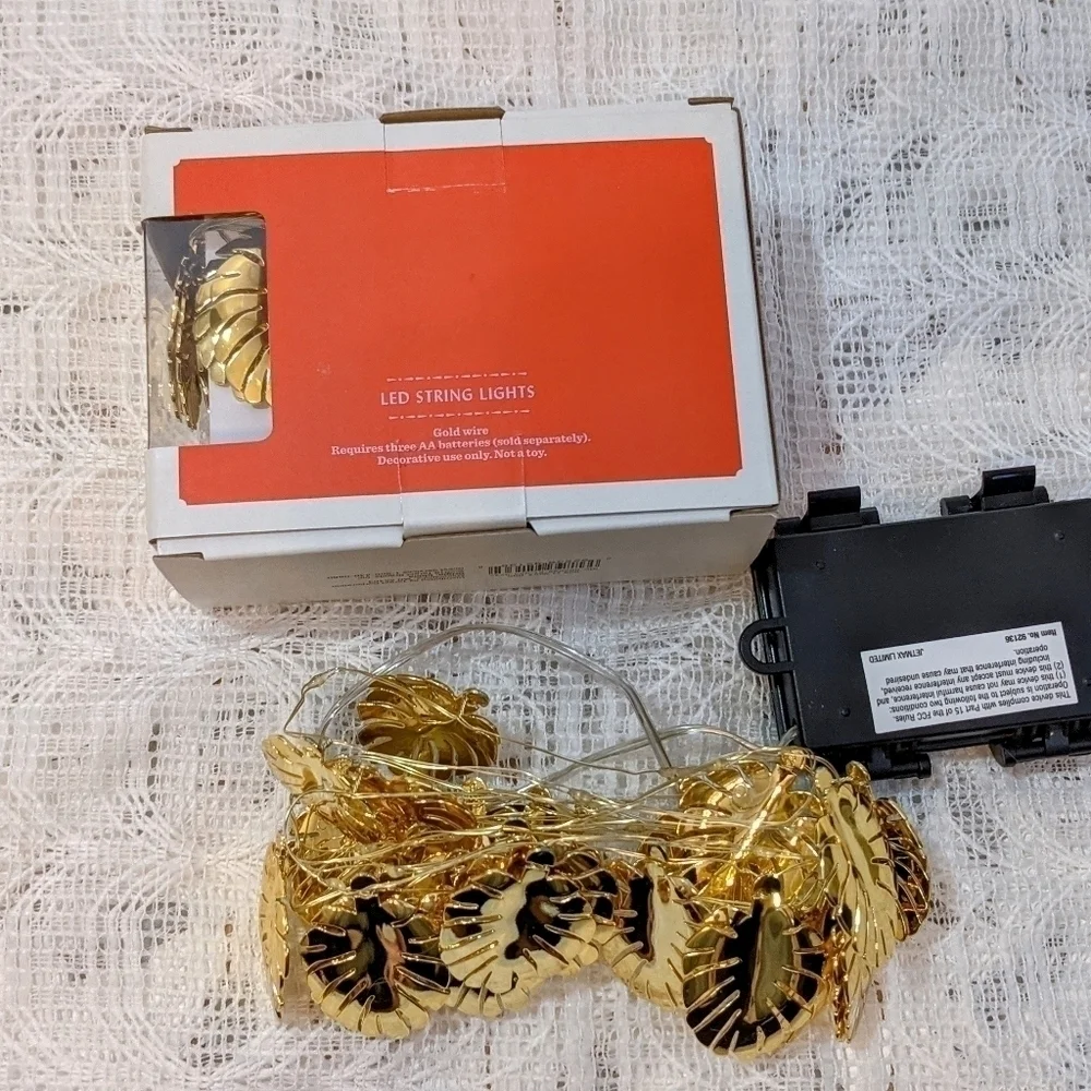 2 sets - OpalHouse Palm Leaf String Lights